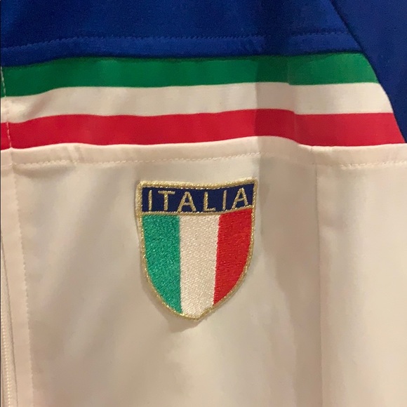 Adidas zip up Italian sweater - Picture 3 of 7